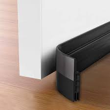 Trying to decide what kind of door weather stripping or window weather stripping you need? Suptikes 2 Pack Door Draft Stopper Door Sweep For Exterior Interior Doors Door Bottom Seal Dust And Noise Insulation Weather Stripping Draft Guard Insulator 1 4 5 W X 37 L Black