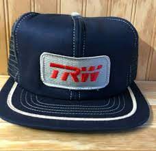 Vintage Nascar Racing Greg Sacks Trw Automotive Trucker Hat Navy Race Cap Patch Usabrand Truckerhat Cas Vintage Trucker Hats Trucker Hat Unisex Baseball Cap