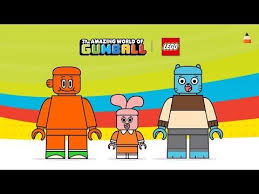 The Amazing World Of Gumball Drawing Lego Minifigures Lego Gumball Youtube World Of Gumball The Amazing World Of Gumball Coloring Books