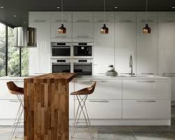white gloss kitchen