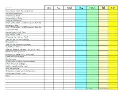 Monthly Chore Charts Jasonkellyphoto Co