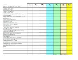 Monthly Chore Charts Jasonkellyphoto Co