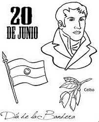 El día 20 de junio celebramos el día de la bandera nacional argentina descarga gratis estos dibujos para colorear o utilizar en actividades escolares. Pintamos Banderas Argentinas Para El 20 De Junio Imagenes Del Creador De La Bandera Manuel Belgrano Colorear Imagenes