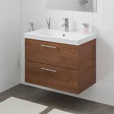 Godmorgon Odensvik Sink Cabinet With 2 Drawers Brown Stained Ash Effect Dalskar Faucet 32 5 8x19 1 4x25 1 4 Ikea Sink Cabinet Ikea Godmorgon Ikea