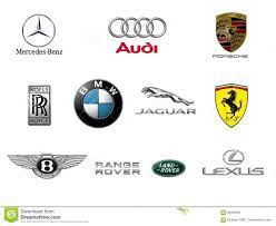 Sports car & supercar brand logos. Luxury Car Brand Logos Editorial Image Illustration Of European 90408425