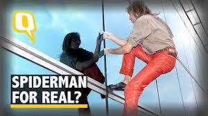 (afp) a daredevil french climber scaled one of the tallest skyscrapers in barcelona without a harness on thursday in what he said was a protest against panic over the deadly coronavirus epidemic. French Spiderman Alain Robert Climbs 381 Ft High Building Spain The Quint Youtube