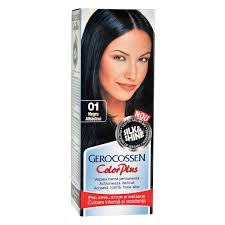 Vopsea Pentru Par Nuanta Negru Albastrui Gerocossen Cu Argan 50 Ml Vopsea De Par 50 Ml Oxidant Emag Ro