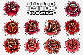 Old School Tattoo Roses Set Buy This Stock Vector And Explore Similar Vectors At Adob Traditional Tattoo Old School Old School Tattoo Designs Old School Rose