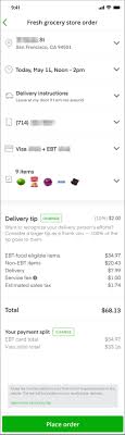 In the meantime, consider grocery delivery services like fresh direct and instacart that accept ebt in select states. Instacart Help Center Checking Out With Your Ebt Card