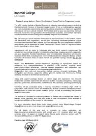 Reference line this is your opportunity to eliminate any doubt about the position for which you are applying. Irene Miguel Aliaga On Twitter In The Job Market Metabolically And Or Epigenetically Minded The Mrc Lms Imperialcollege Is Recruiting Group Leaders Core Funding Good Science Nice Colleagues Https T Co Bwwohf19kk
