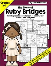 But i what prayer did you say? The Story Of Ruby Bridges By Robert Coles Reading Response Comprehension Ruby Bridges Reading Response Robert Cole
