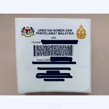 Planet earth dan gerhard 01. Bomba License Certificate For Fire Extinguisher Sijil Bomba Alat Pemadam Api Shopee Malaysia