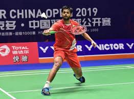 Anthony sinisuka ginting is using aeronaut 9000(racket) and (shuttlecock). Praneeth Out India S Campaign Over In China