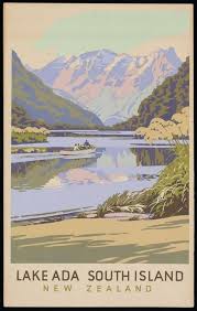 Pin On New Zealand Travel Posters