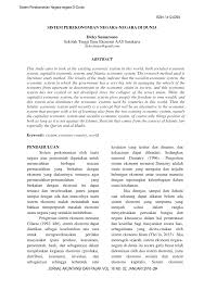 Kelebihan dan kelemahan ekonomi pasar bebas. Pdf Sistem Perekonomian Negara Negara Di Dunia
