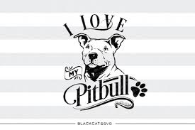 Download Free Svg I Love My Pitbull Svg File Download Free Svg Files Creative Fabrica PSD Mockup Templates