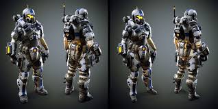 Artstation Planetside 2 Nanite Systems Operative Shared Armour And Helmet Set Ranulf Busby Doku
