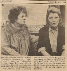 Mercedes Mccambridge Phyllis Somerville Phyllis Women Supporting Women Supportive