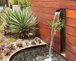 Water features in meditation gardens