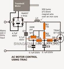 The Post Explains A Simple Treadmill Motor Speed Controller Circuit Which Has Zero To Maximum Speed Control Feature At Con Motor Speed Circuit Projects Circuit