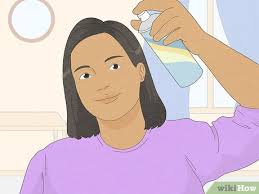Run your fingers down to the end of your hair, then hold it straight out so there's tension along the whole length. How To Use Hair Straighteners On Short Hair With Pictures