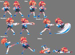 Kamuo on X: For anyone wondering if we ripped sprites from River City Girls.  Here's a comparison of ours (left) and the original (right). Full  disclosure that some sprites are COPIED. My