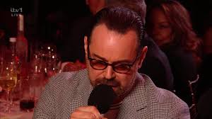 Watch as Danny Dyer drops c-word live at BRITs as he takes swipe at the  prime minister in speech TOO rude to air