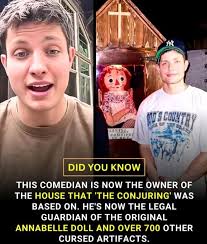 Comedian becomes guardian of haunted house and artifacts