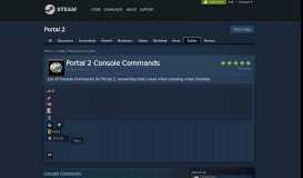 To open the console on edge, hit f12 to access the f12 developer tools. Portal 2 Enable Console Page