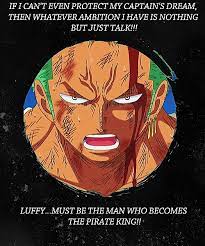 If I Can T Even Protect My Captain S Dream Then Whatever Ambition I Have Is Nothing But Just Talk Luffy Must Be One Piece Anime One Piece Manga Anime Nerd