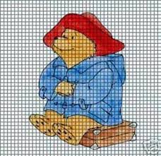 Paddington bear cross stitch patterns. Paddington Sits Down Crochet Pattern Cgct 101209