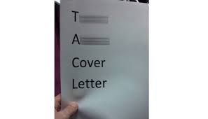 A few weeks ago a close friend of mine posted a job on facebook that was available in her office that just happened to be a perfect match for a different friend of mine that's looking for a new job. 7 Funniest Cover Letters