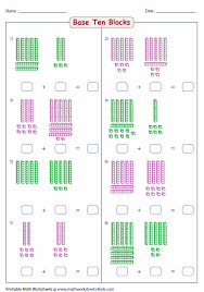 Addition with regrouping should begin with the use of manipulatives first. 2 Digit Addition Worksheets