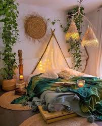 Comfortable textiles and soft textures dance with. 6 Wonderful Boho Bedrooms With Plants Daily Dream Decor