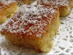 بسبوسة بالليمون و الكوك البرتقال و جوز الهند Basboussa Youtube Kuchen Und Torten Geback Kuchen