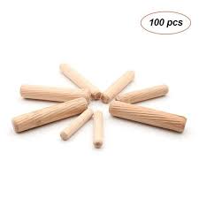100pcs Dowel Wood Dowels Fluted Wooden Dowels Dowel Pins Fluted Pins For Furniture Cabinets 6 8 10mm Wish Flute Dowels Wooden
