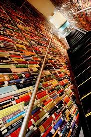 A Very Interesting Staircase Made Of Real Books Deakin University Library Waurn Ponds Campus Geelong Australia Geelong Library Australia