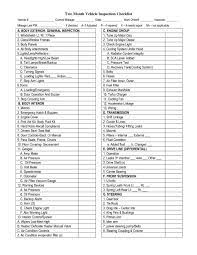 Vehicle inspection is a procedure mandated by national or subnational governments in many countries, in which a vehicle is inspected to ensure that it conforms to regulations governing safety. Browse Our Image Of Maintenance Inspection Checklist Template For Free Inspection Checklist Vehicle Inspection Car Maintenance