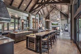Channel the rustic trend and farmhouse style to give your kitchen countryside charm and allendale dove grey, with its 16mm thick doors, is a peaceful shade often found in a rustic theme. 40 Unbelievable Rustic Kitchen Design Ideas To Steal