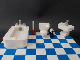 Here is my completed guest bathroom. 29 Lego Bathrooms Ideas Lego Bathroom Lego Lego Furniture