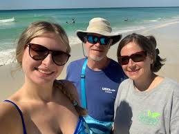 Beachcombing at Navarre Beach