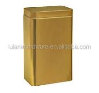 Wholesale Wine Packaging Tin Rectangular Wine Champagne Tin Gift Box  Alcohol Bottle Tin Box