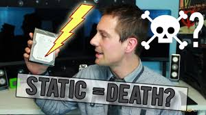 Short for electrostatic discharge, esd is one of the few things you can do to damage or destroy your computer or parts in your computer. Can Static Electricity Damage Computer Parts Do You Really Need An Anti Static Wrist Band Youtube