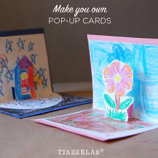 Lay out your card and your centerfold design. How To Make Pop Up Cards Tinkerlab