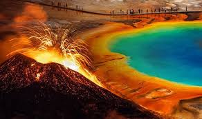 The major features of the caldera. Yellowstone Volcano Overdue Eruption Fears Addressed In Usgs Update Science News Express Co Uk