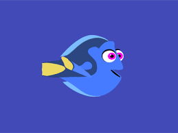 Omg i love it <3 i made this gif of my own character dory, from living with dory the comic <3 in flash cs6 and i think its cute <3 hope you like it c': Dory By Fran Solo Dory Gif Cartoon Gifs