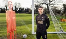 Jamie Ashdown saves shots and now tries to save Portsmouth