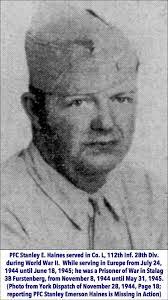 Stanley Haines's Instagram, Twitter & Facebook