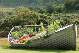 We carry fountains, statuary, birdbaths, benches, pumps, filters, liner, aquatic plants, koi, and fish supplies. 17 Best Rowboat Upcycle Ideas Outdoor Gardens Old Boats Garden