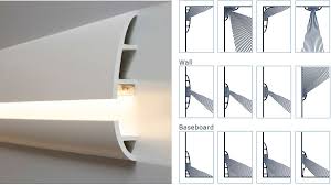 Molding For Indirect Lighting Crown Molding For Indirect Lighting Indirect Lighting Interior Led Lights Crown Molding Lights